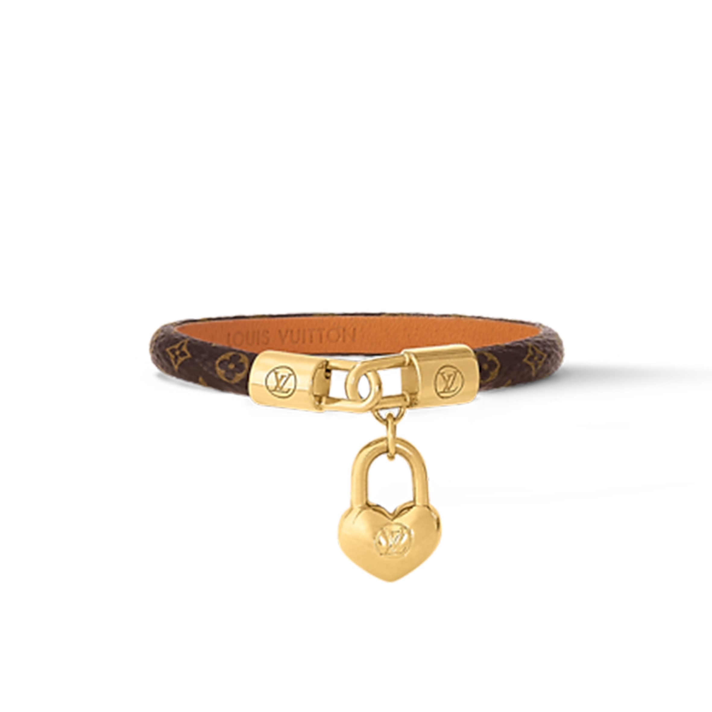 LOUIS VUITTON CRAZY IN LOCK CHARM BRACELET M6451E